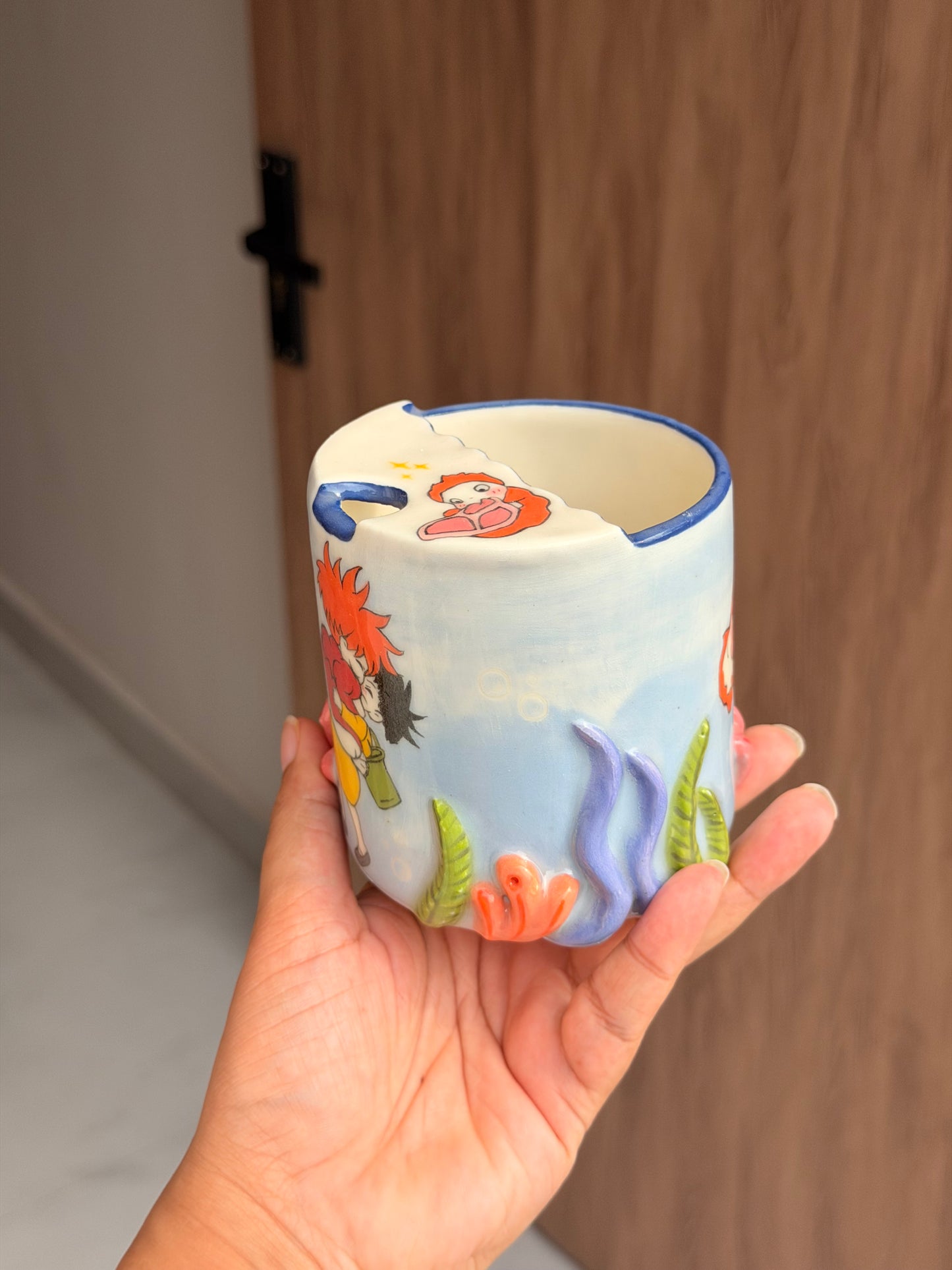 Ponyo🐟 on the go tumbler