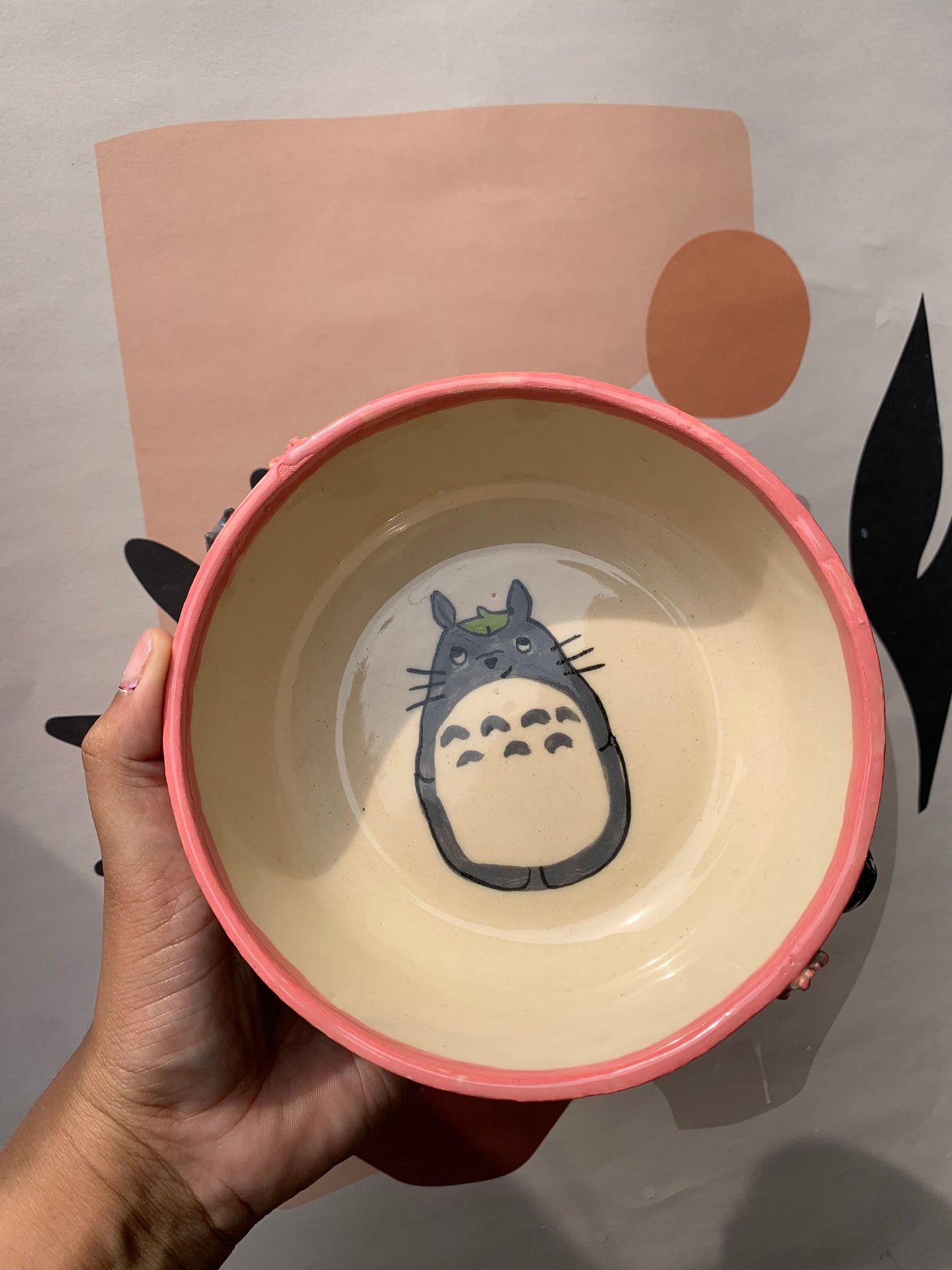 Totoro 3d pasta bowl