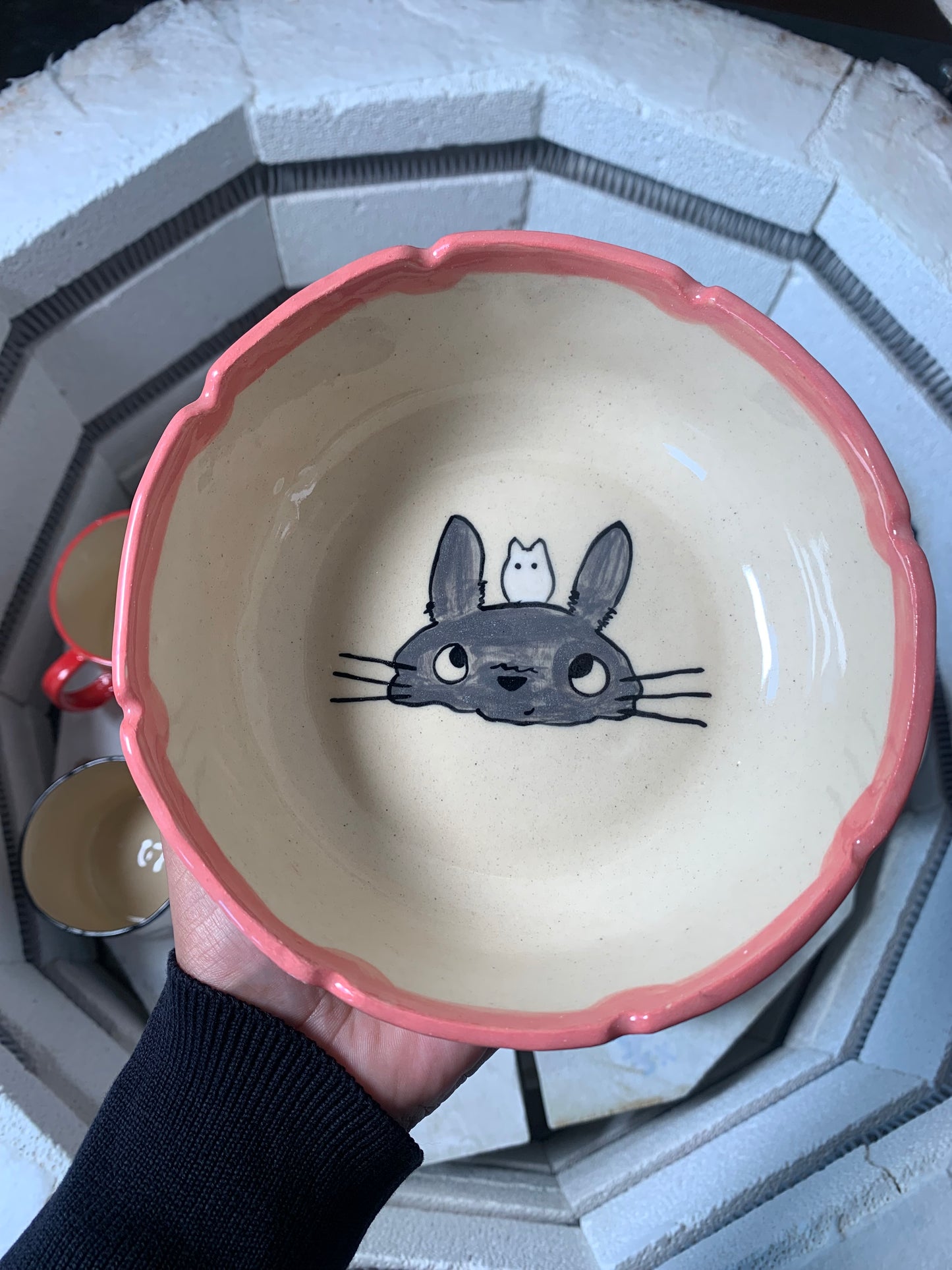 Totoro pasta bowl