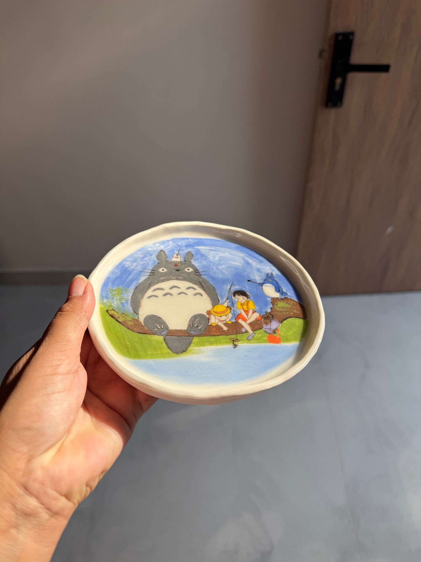 Totoro plate