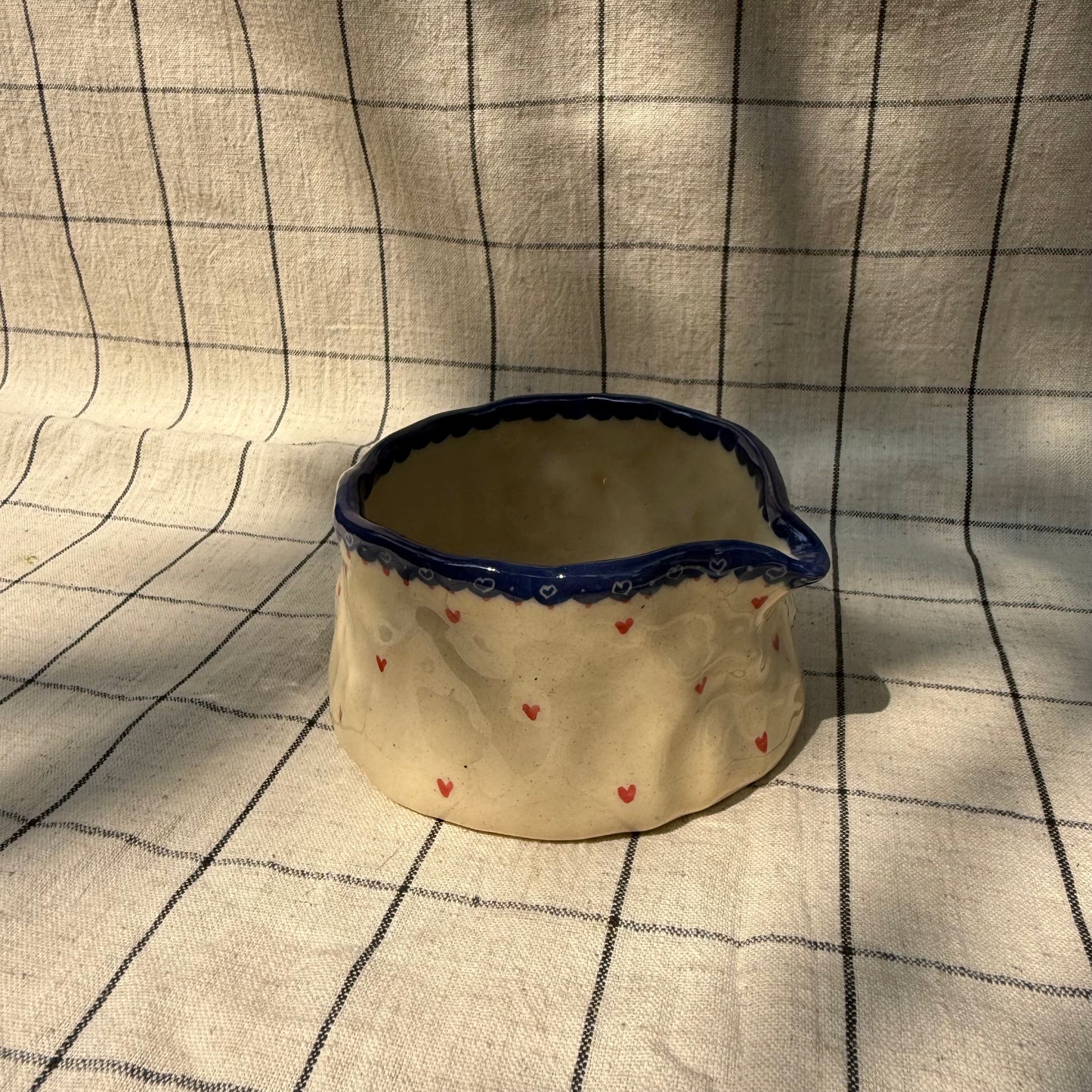 Hearts matcha pourer
