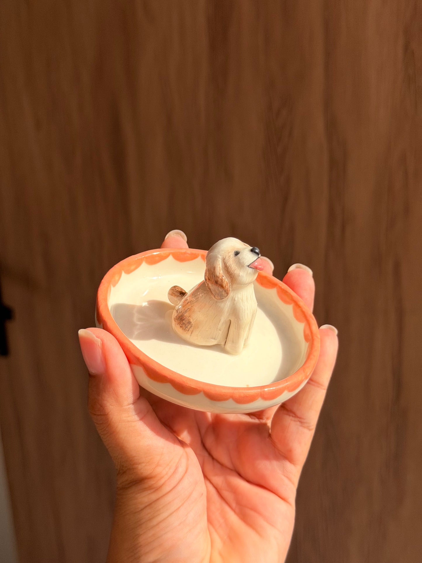 Shitzu dog trinket