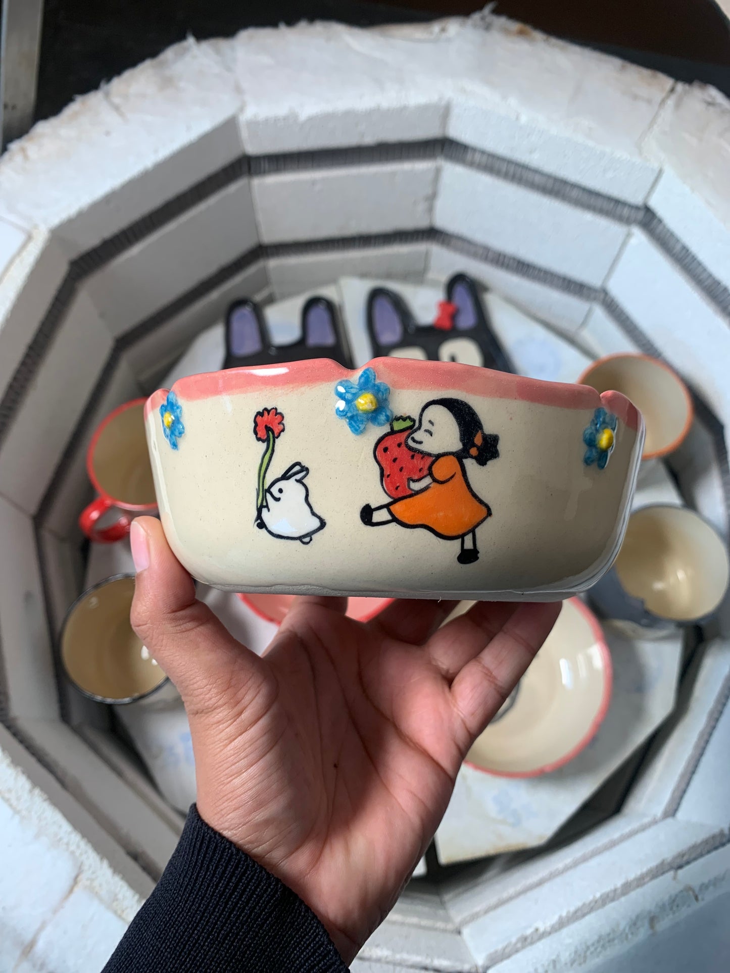 Totoro pasta bowl