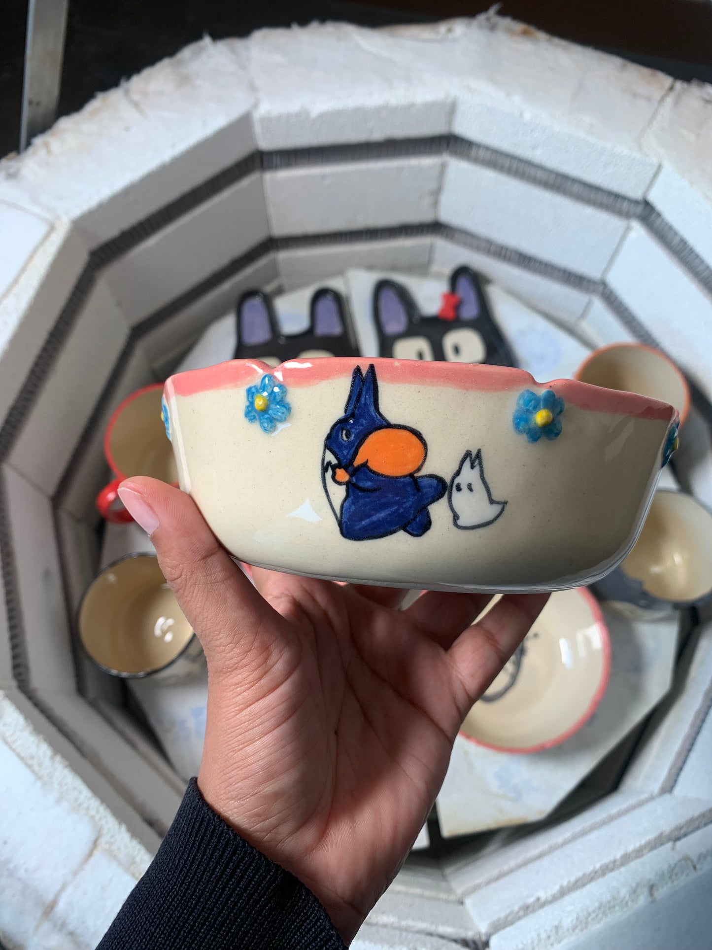 Totoro pasta bowl