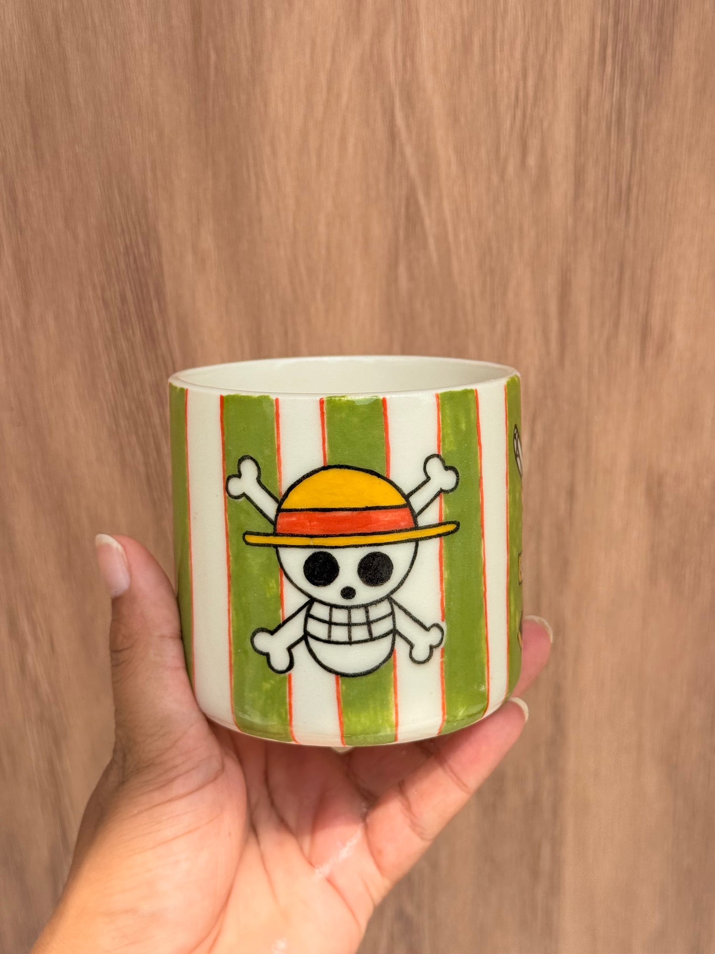 One piece No handle tumbler