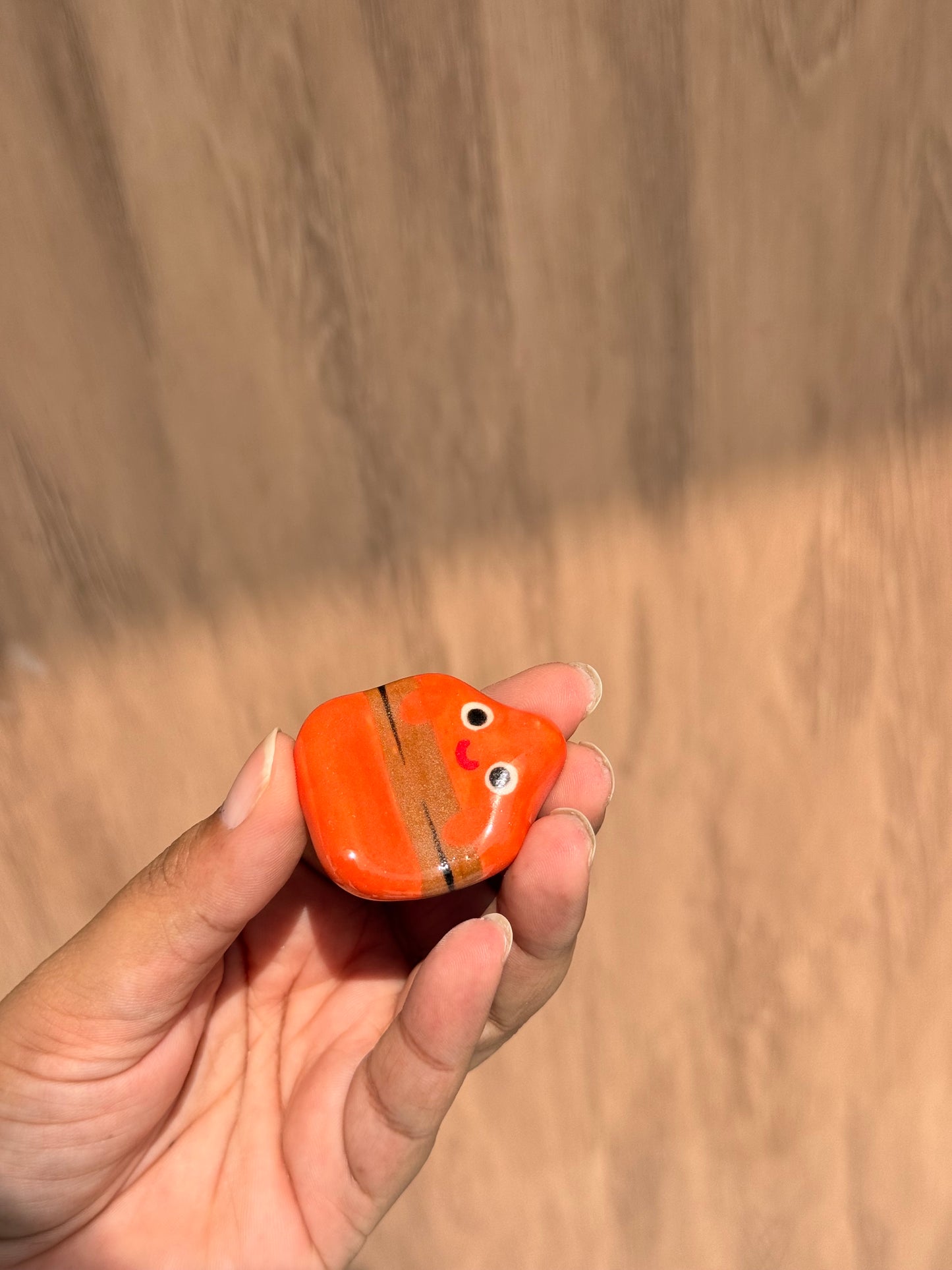 Fire Chashaku & Chopstick holder