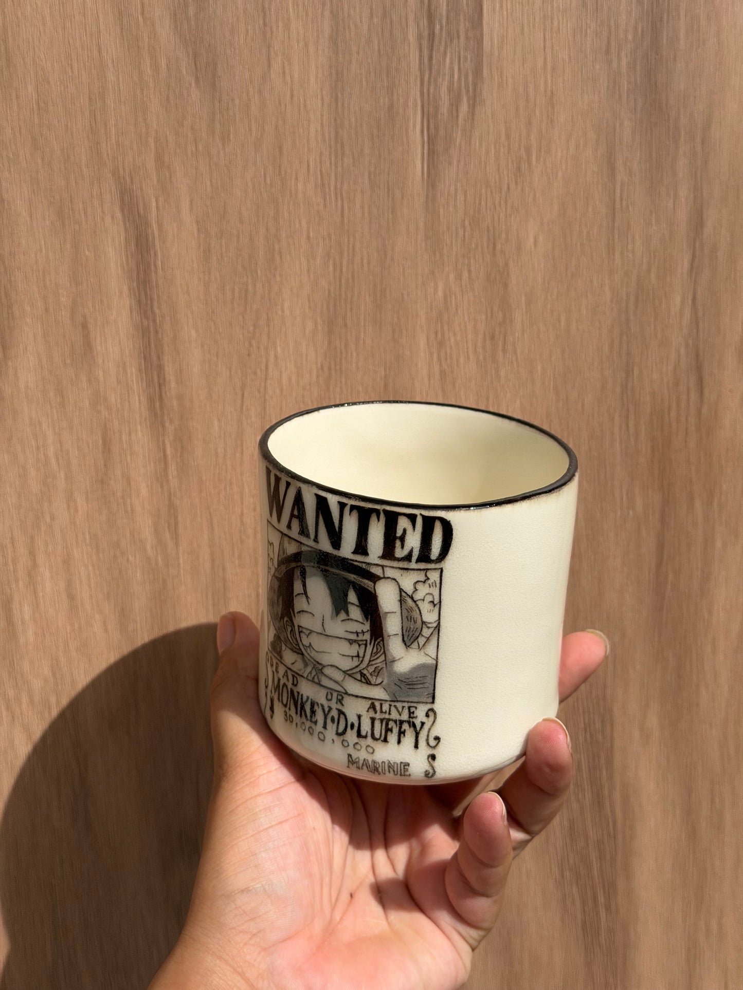 One piece No handle tumbler