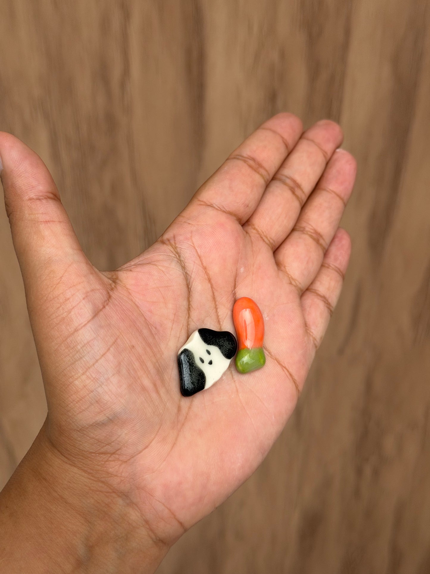 Puppy carrot matcha gliders