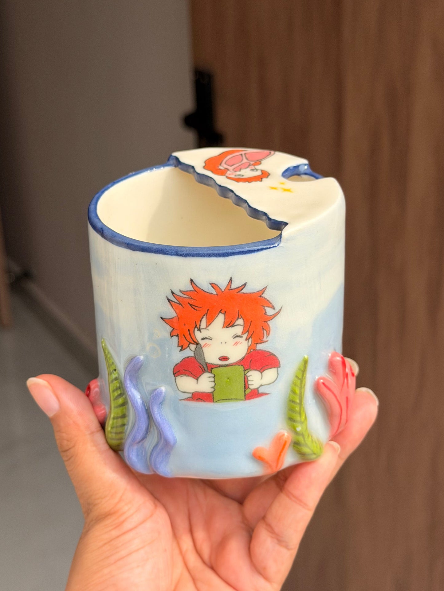 Ponyo🐟 on the go tumbler