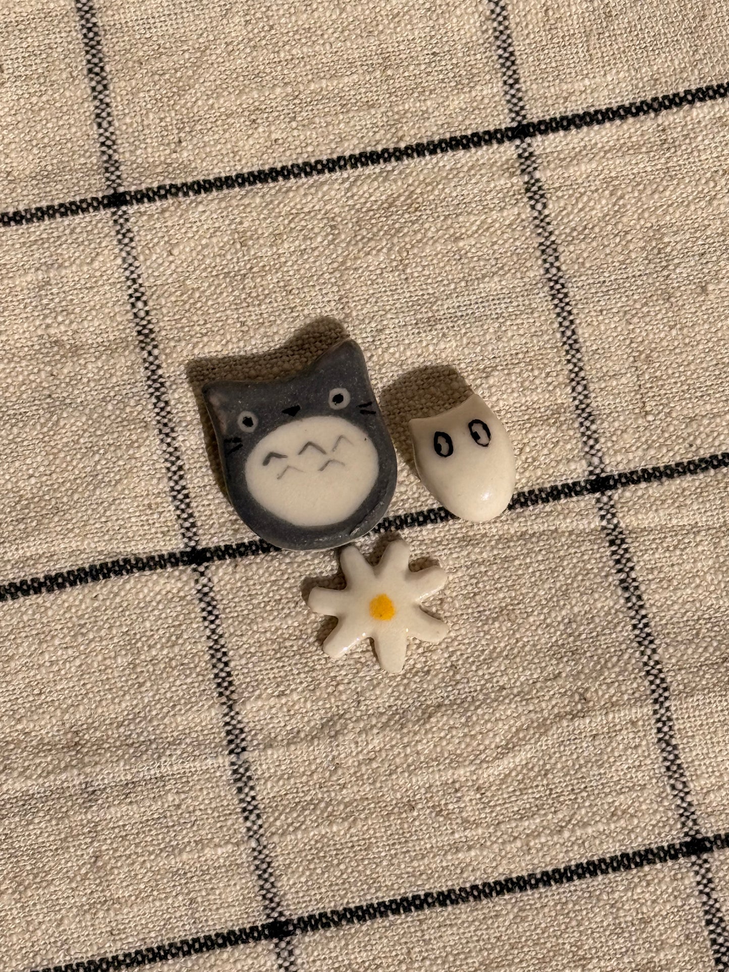 Totoro matcha powder gliders