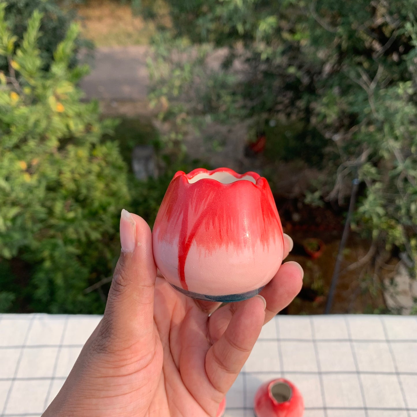 Rose Flower whisk holder
