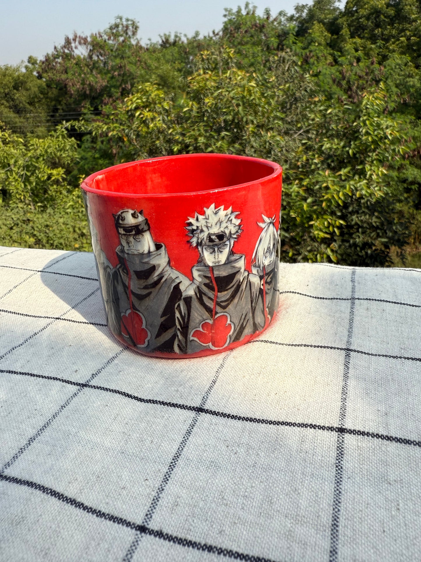 Akatsuki| no handle| mug holder