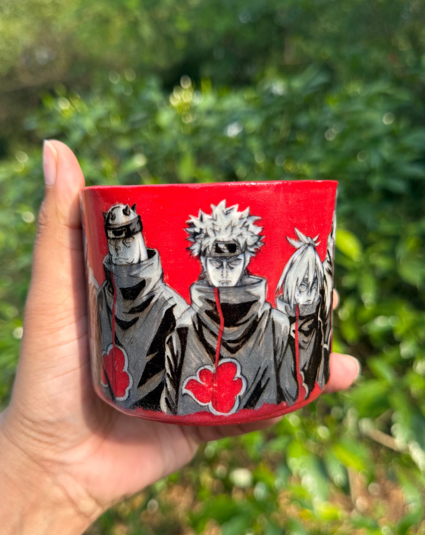 Akatsuki| no handle| mug holder