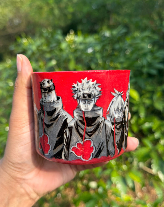 Akatsuki| no handle| mug holder