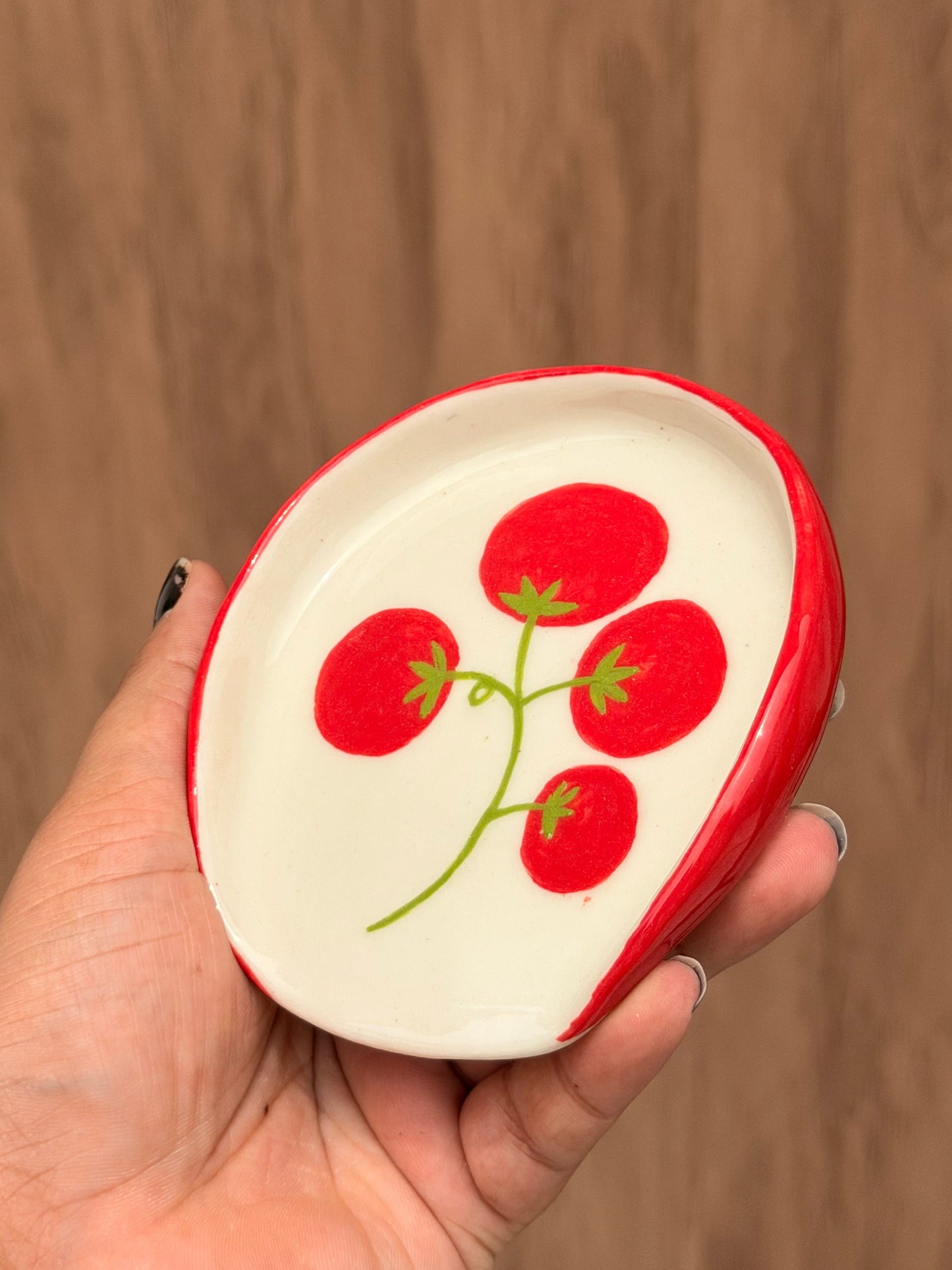 Tomato Spoon rest-Medium