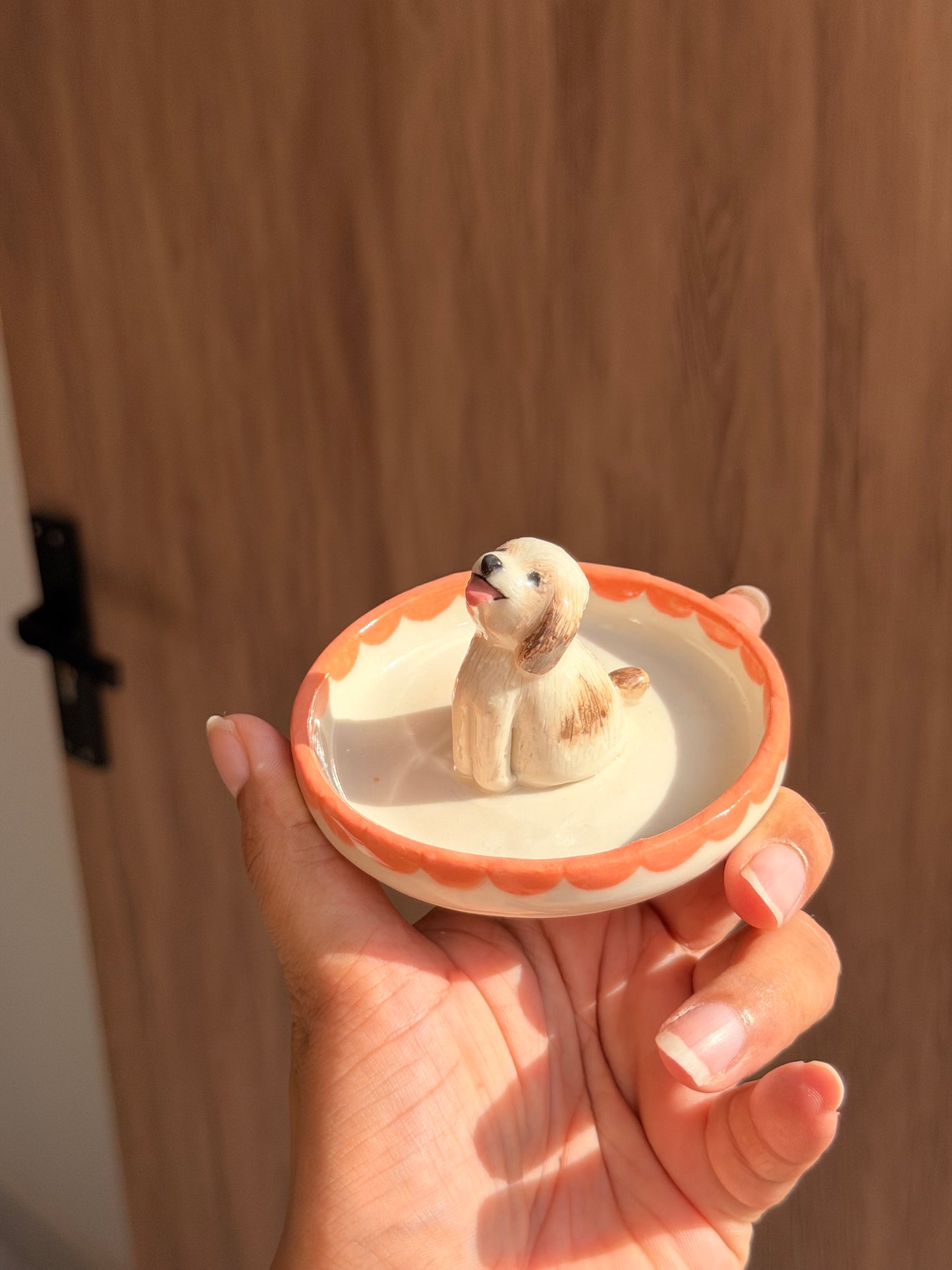 Shitzu dog trinket