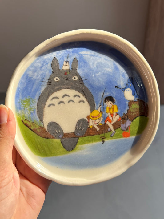 Totoro plate