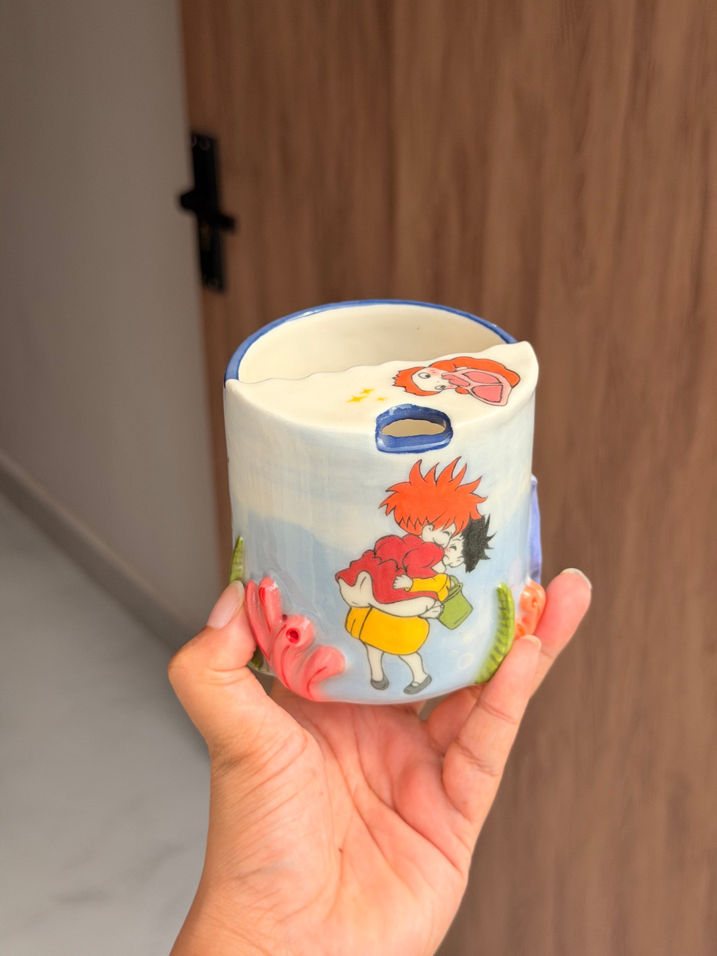 Ponyo🐟 on the go tumbler