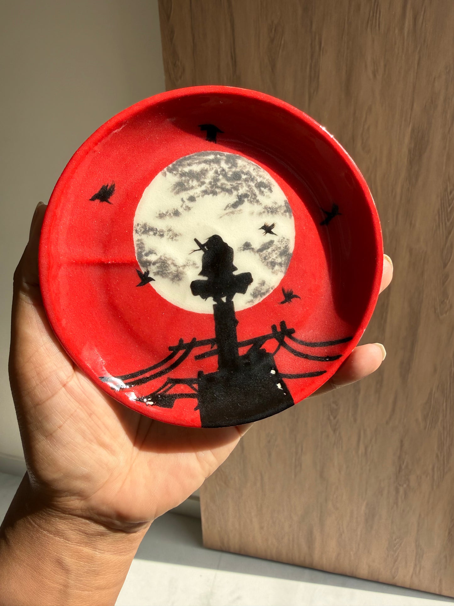 Itachi Plate ( has a little glaze defect)