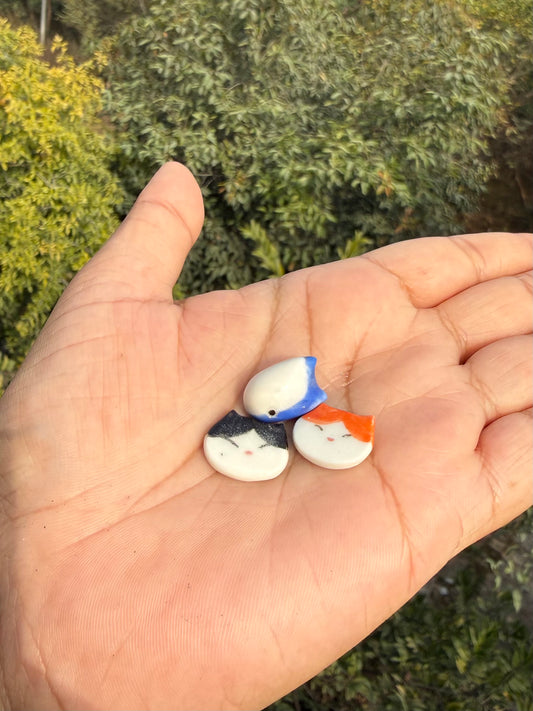 Cat & fish matcha gliders