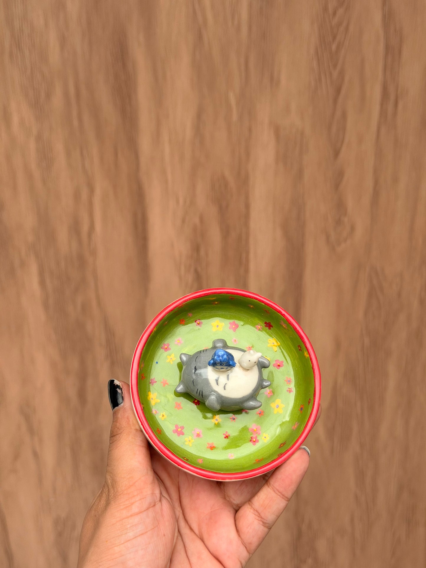 Totoro trinket tray