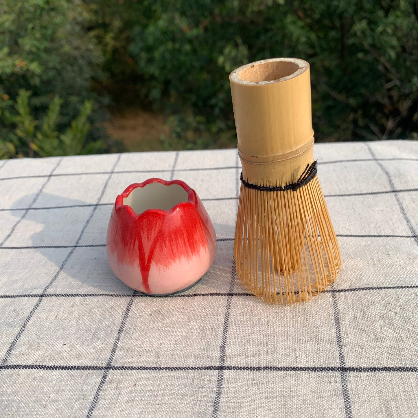 Rose Flower whisk holder