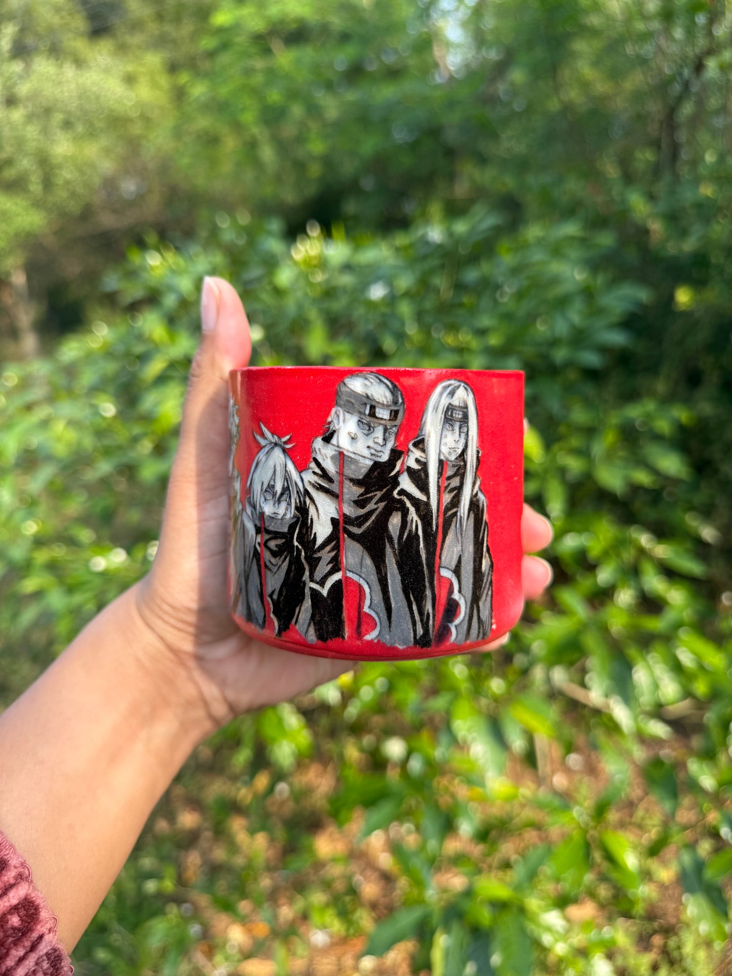 Akatsuki| no handle| mug holder