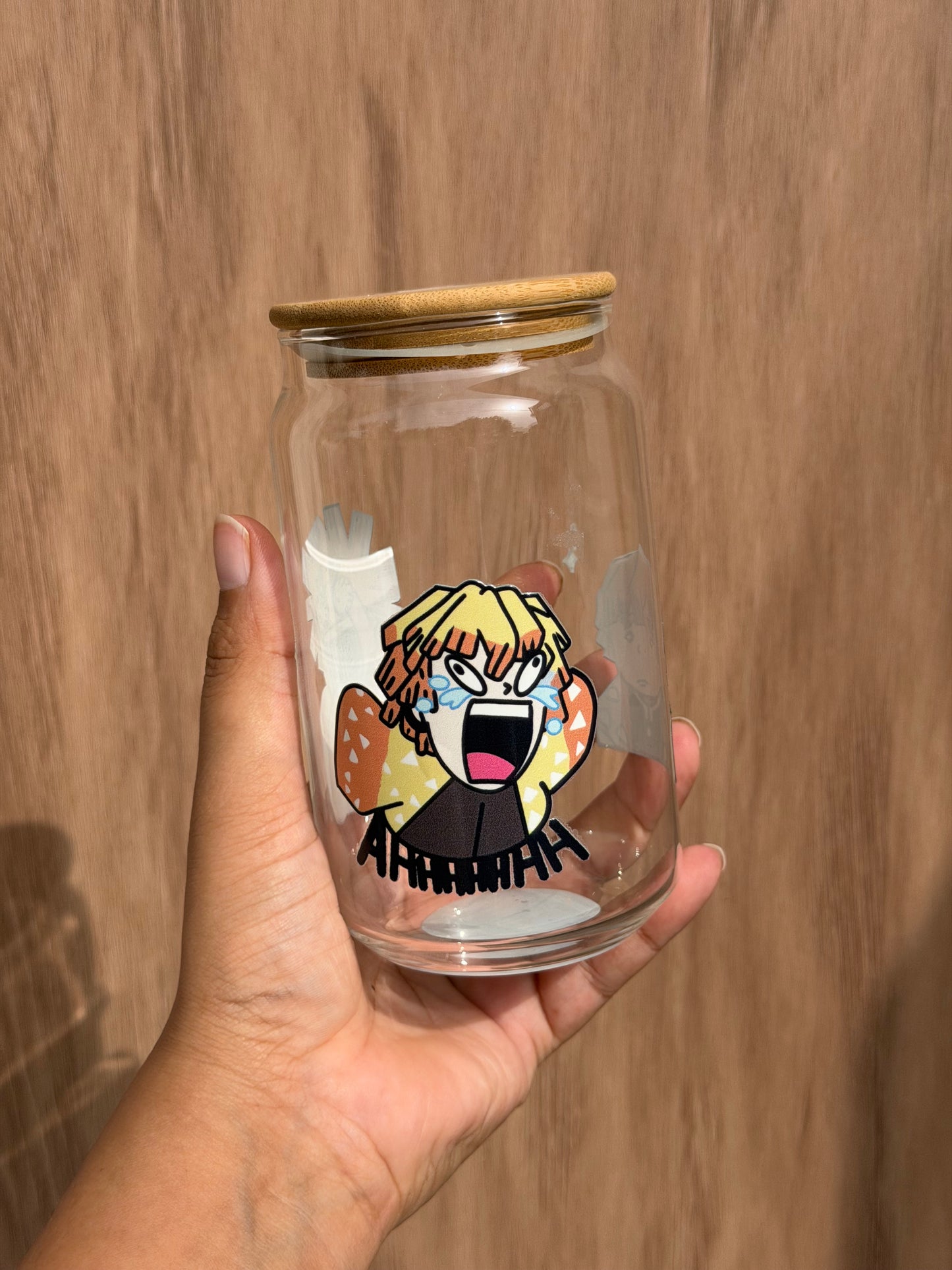 Zenitsu- demon slayer  tumbler