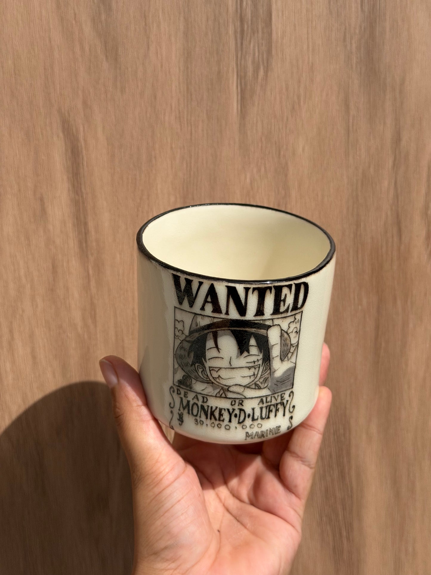 One piece No handle tumbler