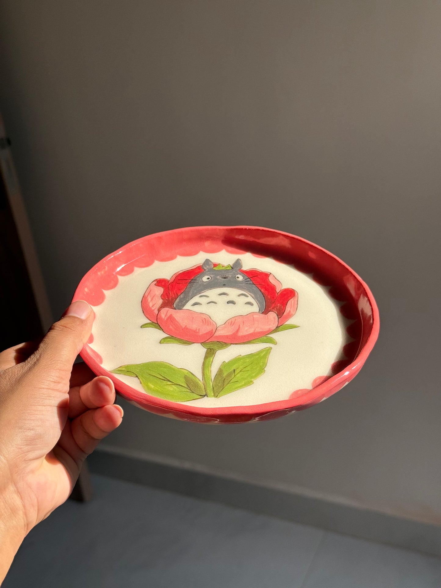 Totoro plate