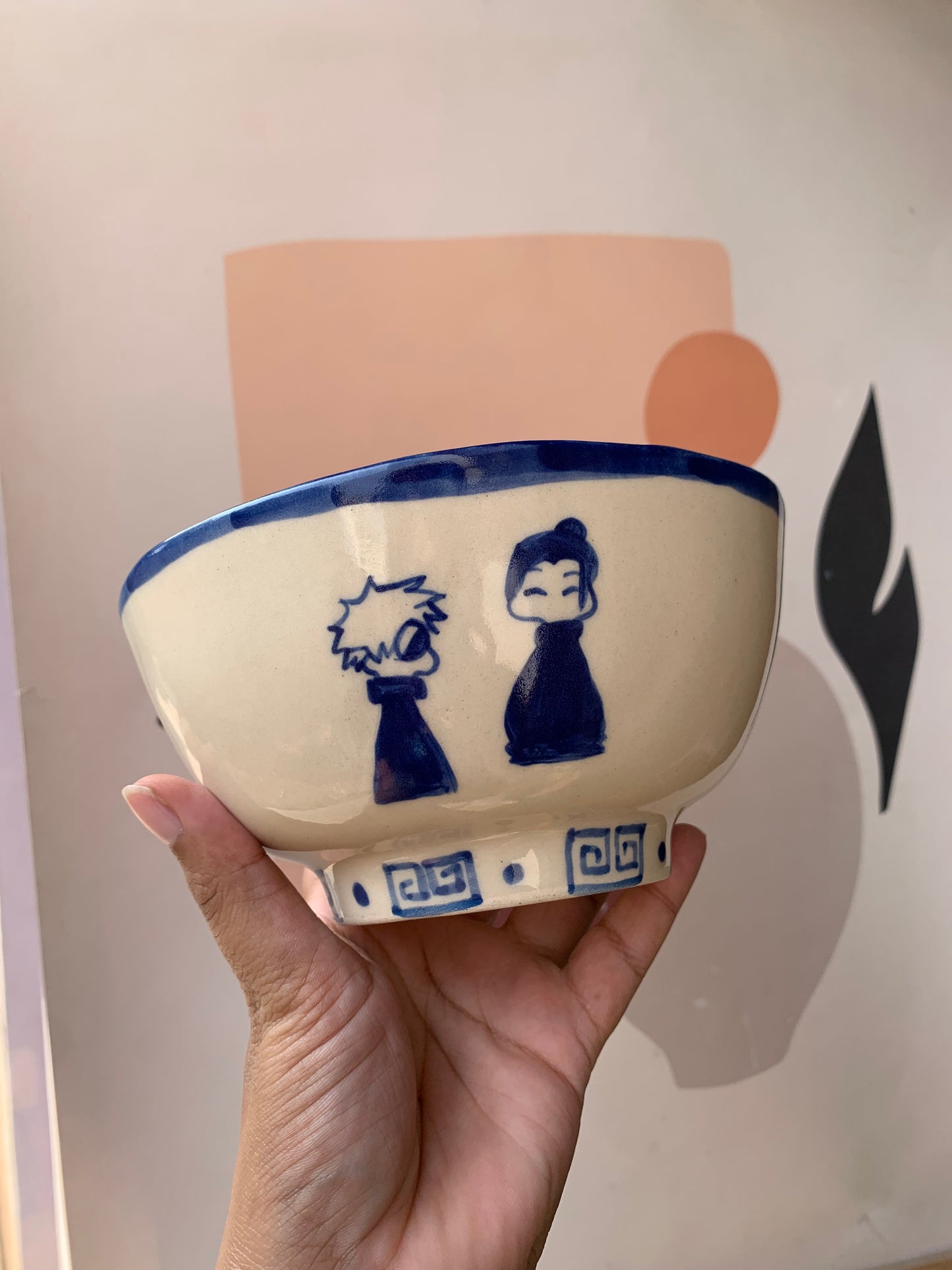 Jjk blue ramen bowl