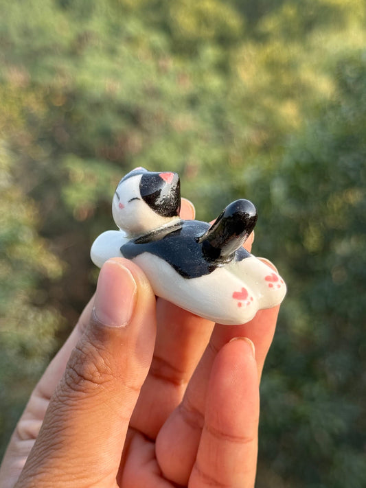 Black cat chopstick & Chashaku holder
