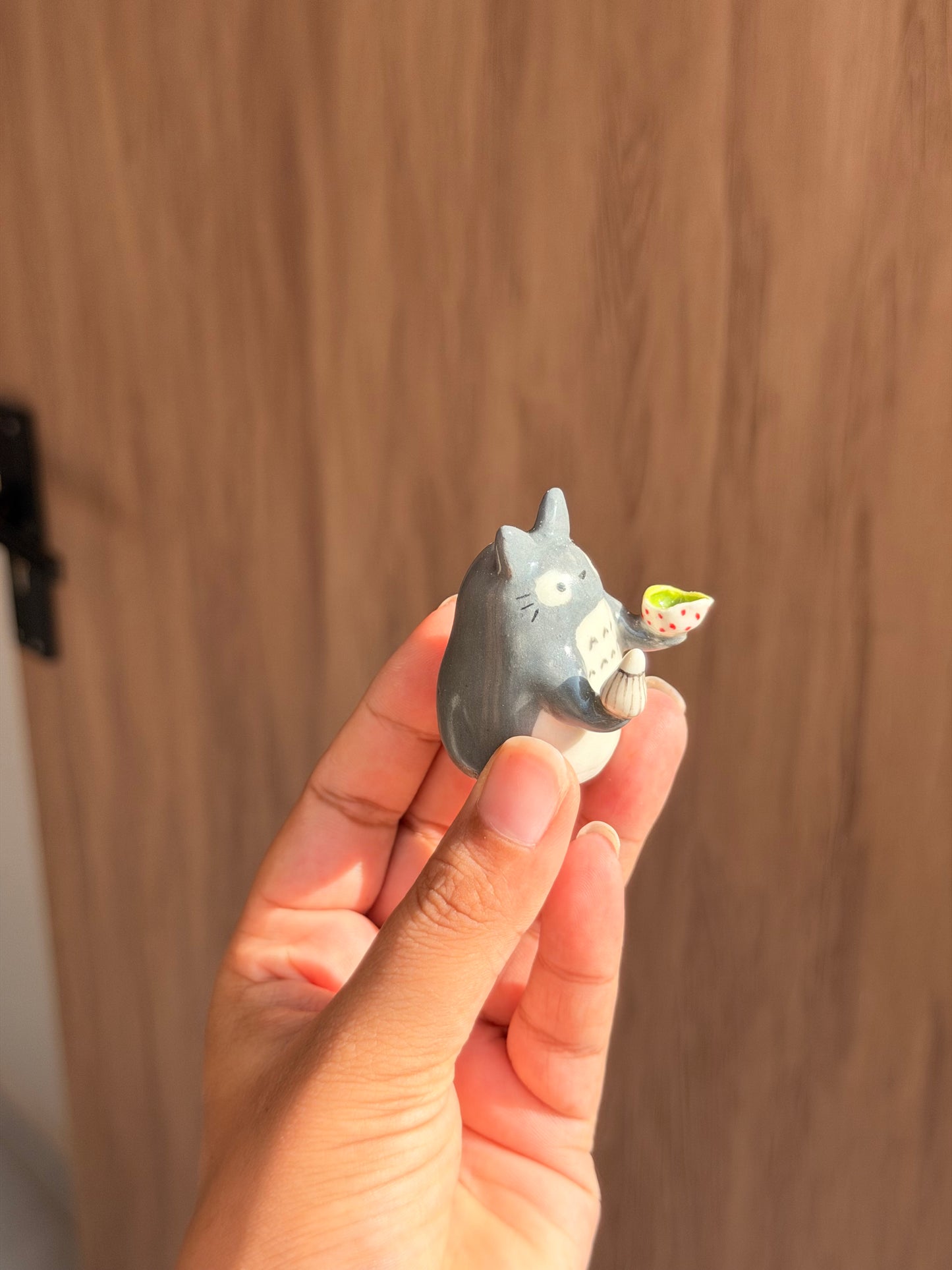 Totoro Chashaku holder