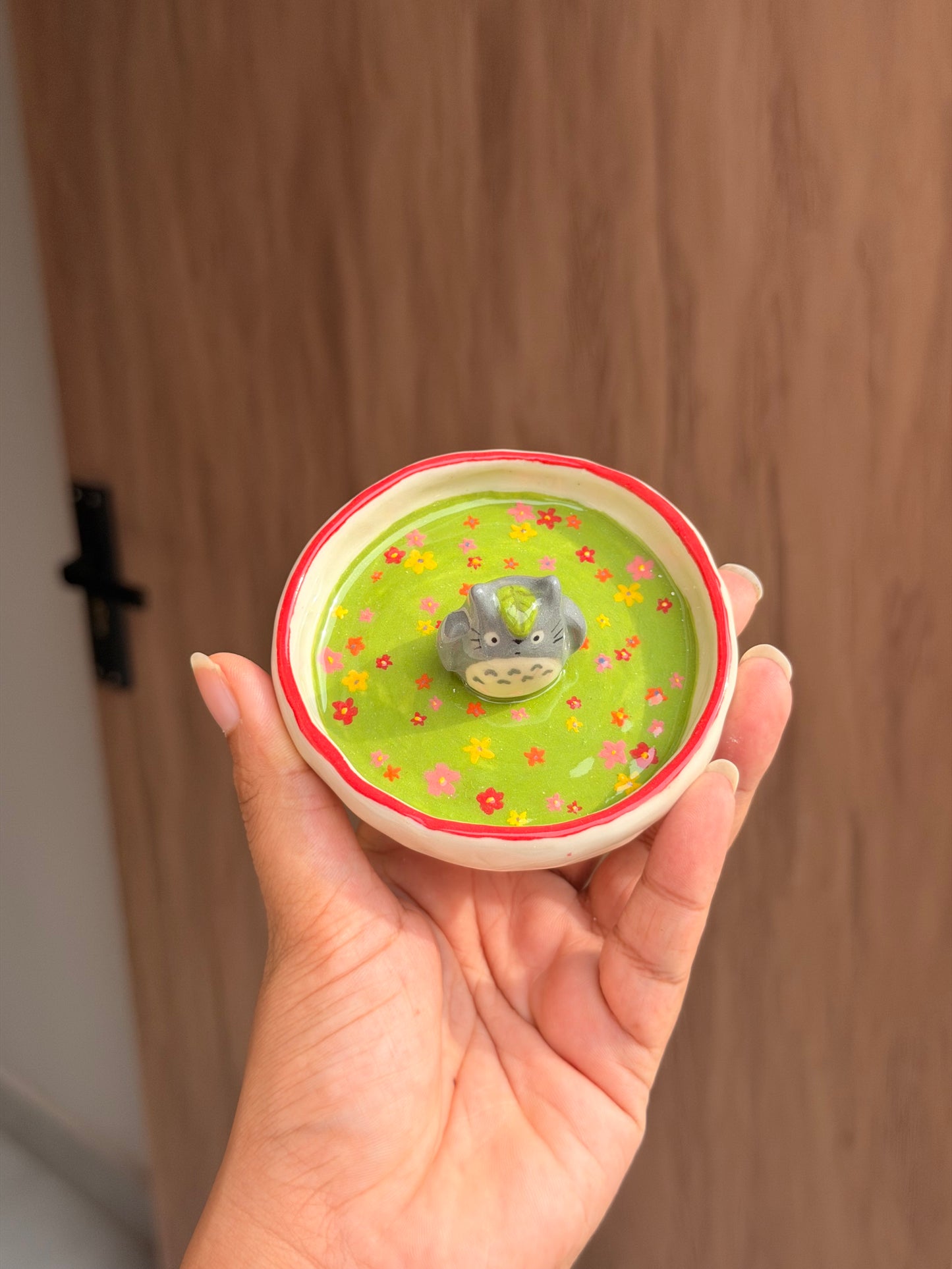 Totoro trinket tray