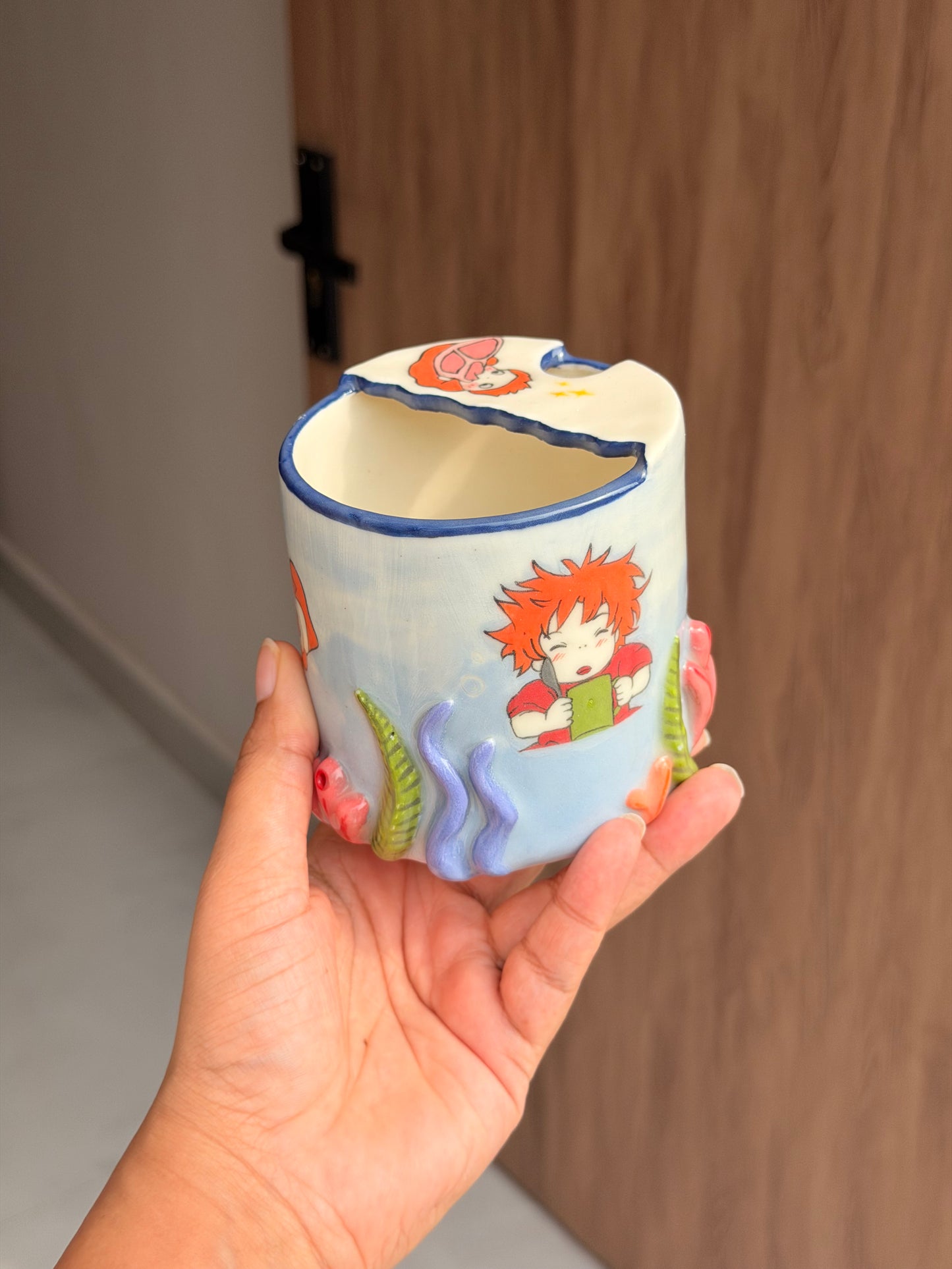 Ponyo🐟 on the go tumbler