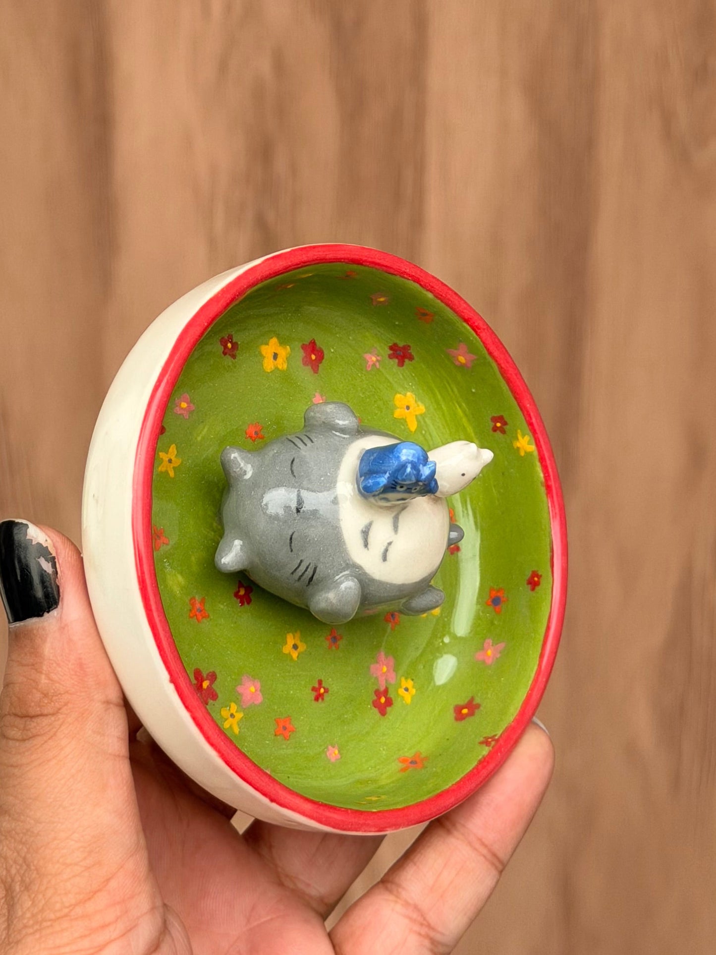 Totoro trinket tray