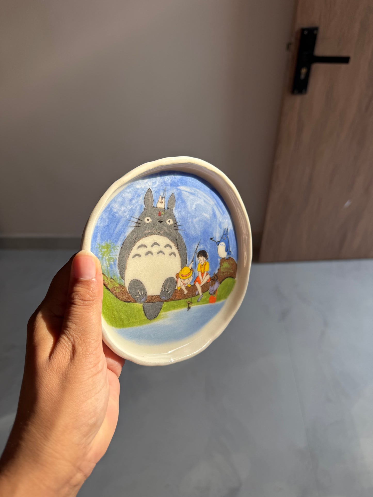 Totoro plate