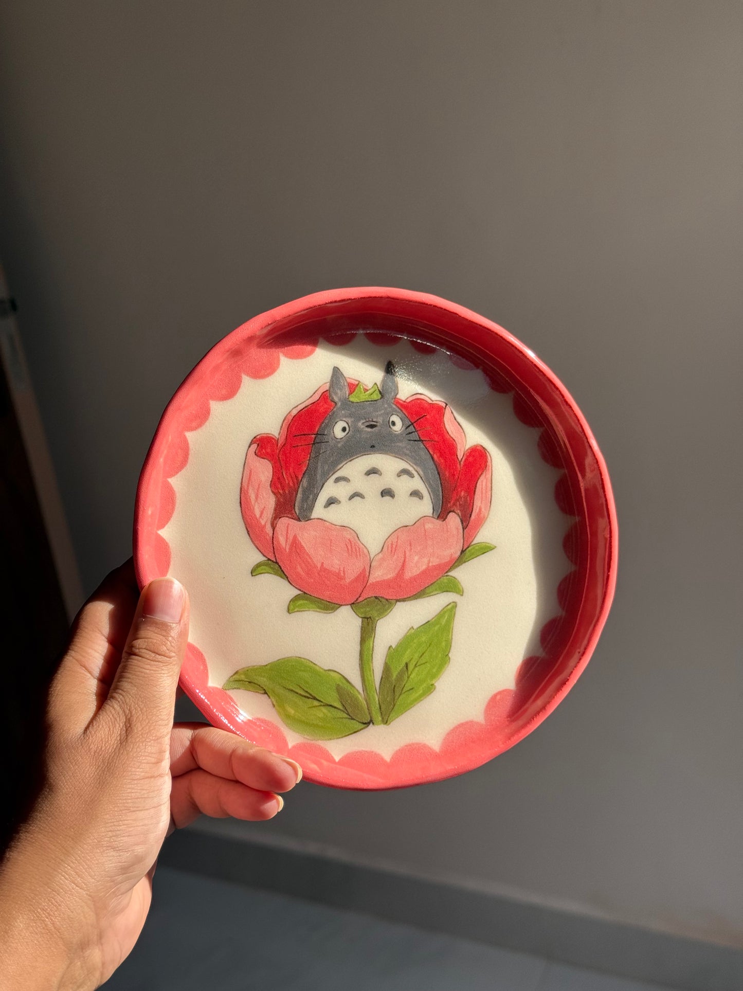 Totoro plate