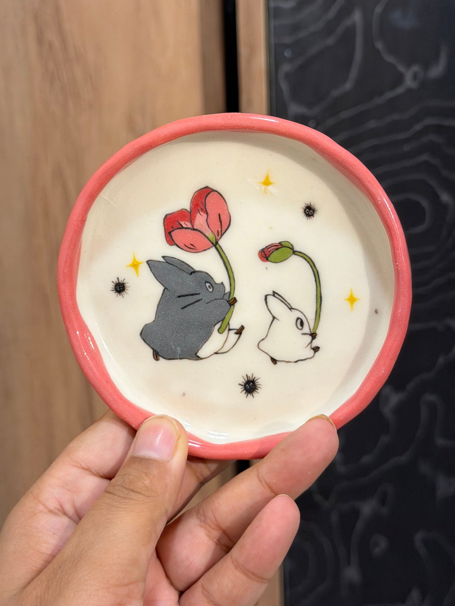 Totoro trinket tray