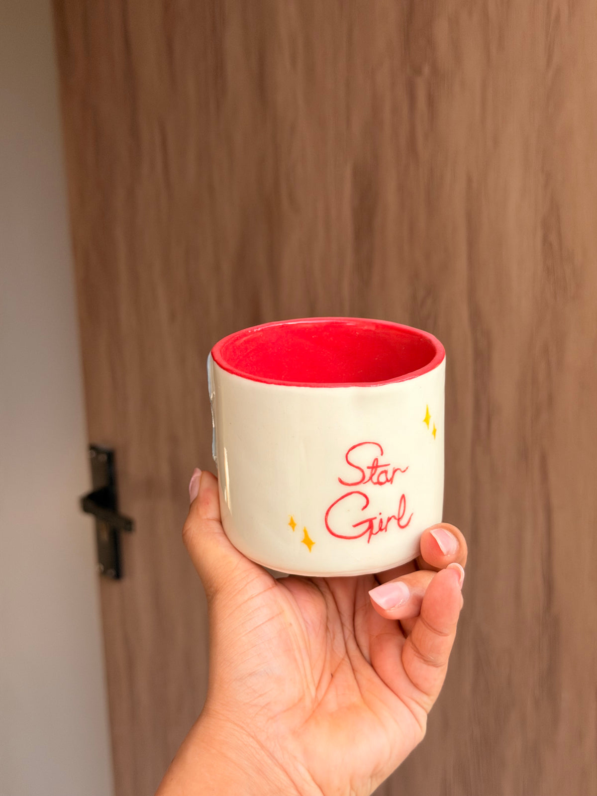 Star Girl no handle mug ⭐️