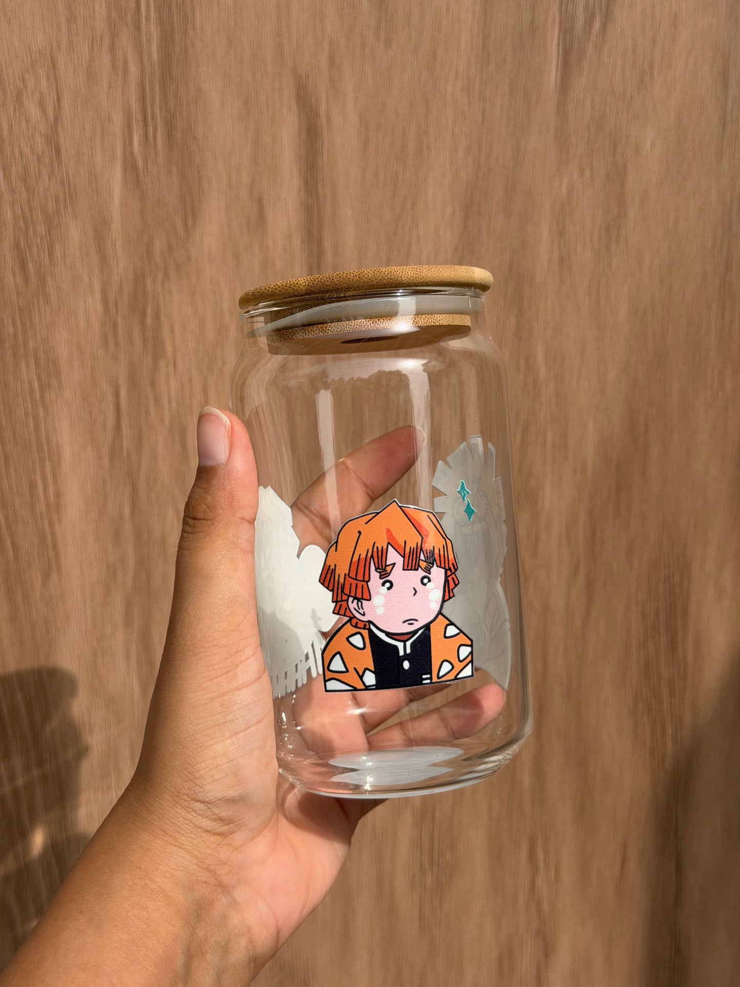 Zenitsu- demon slayer  tumbler