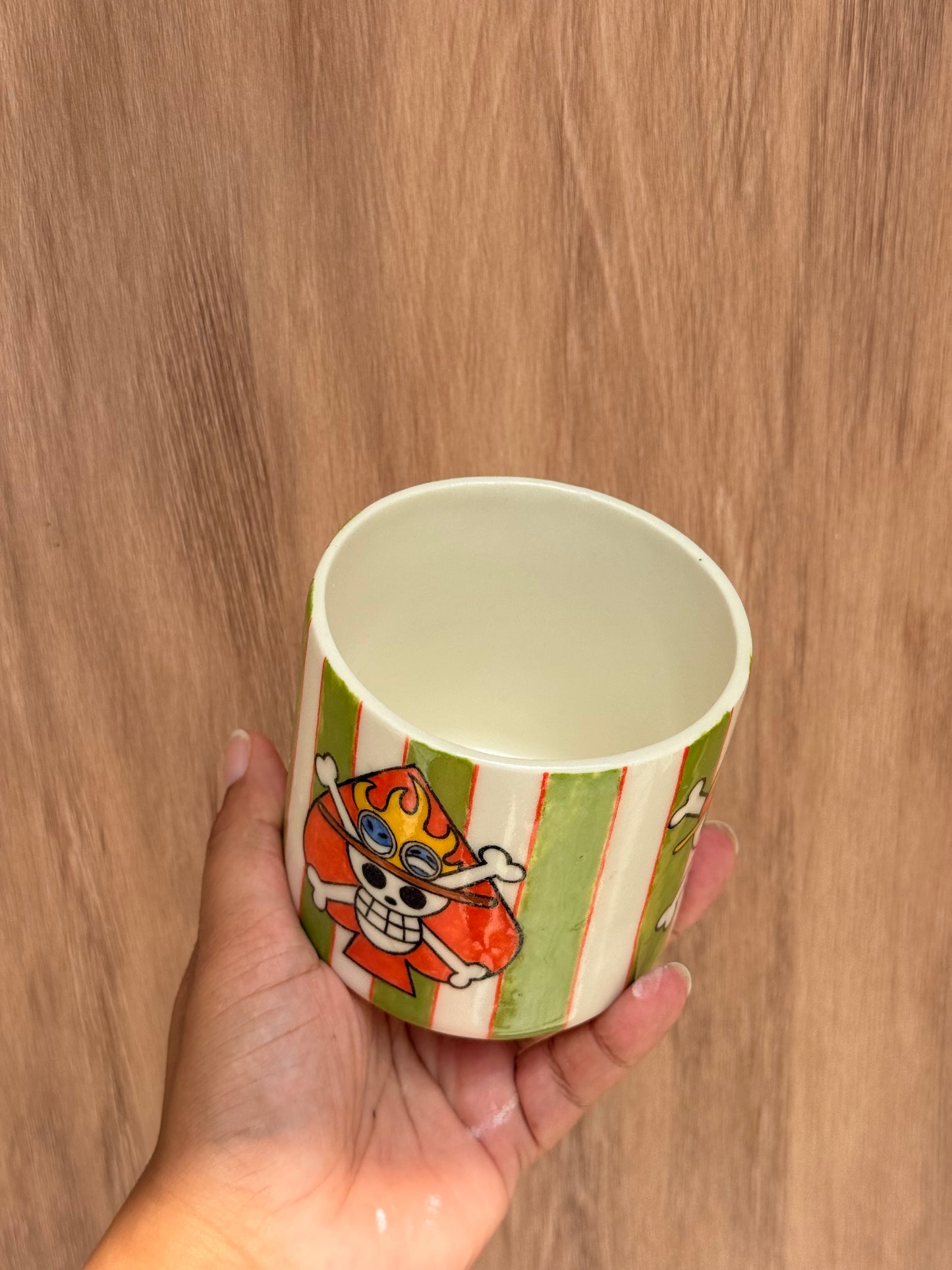 One piece  No handle tumbler