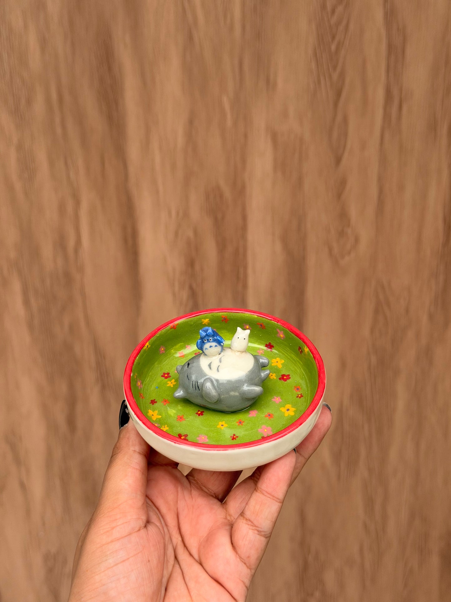 Totoro trinket tray