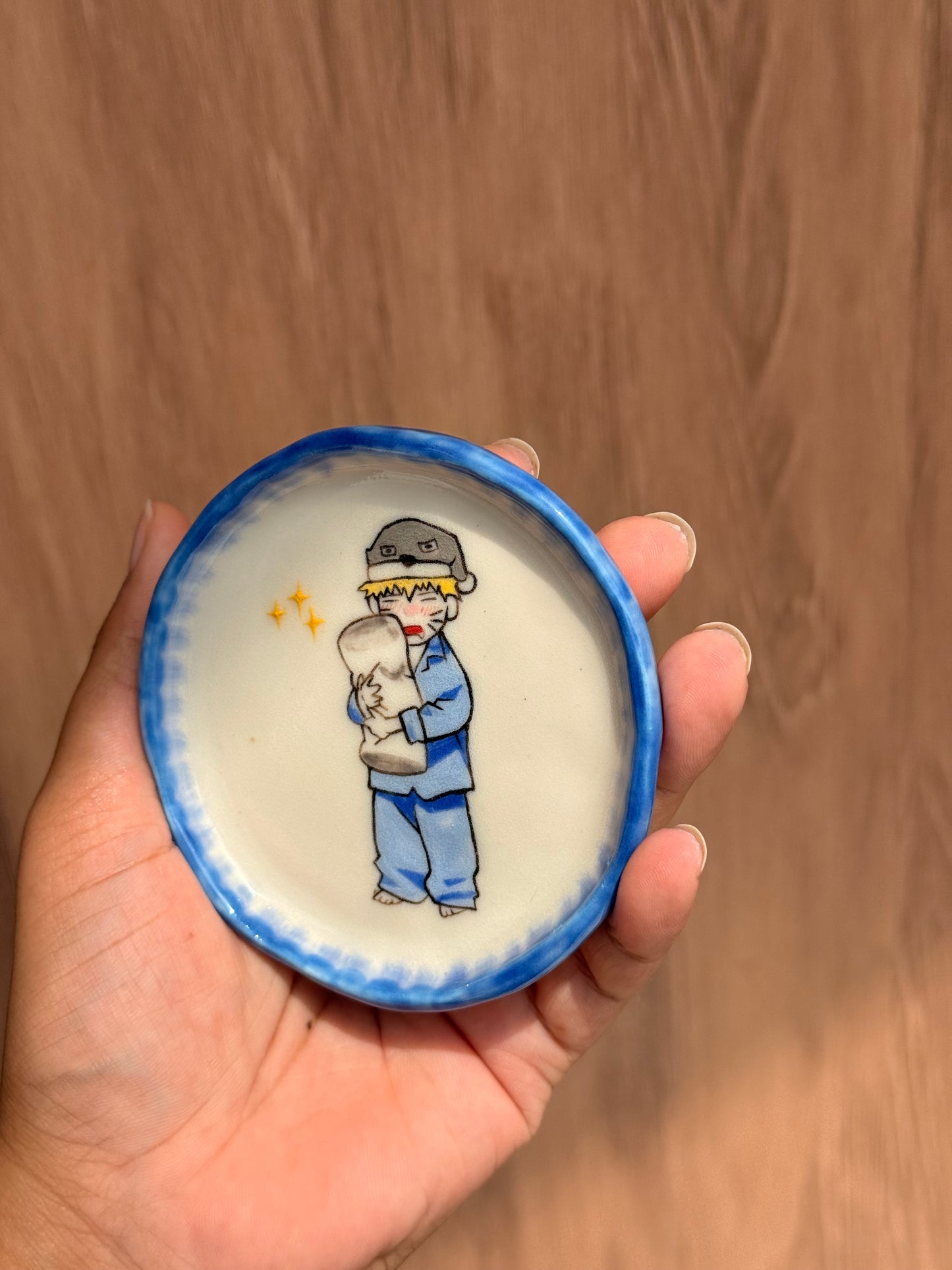 Sleepy Naruto trinket tray