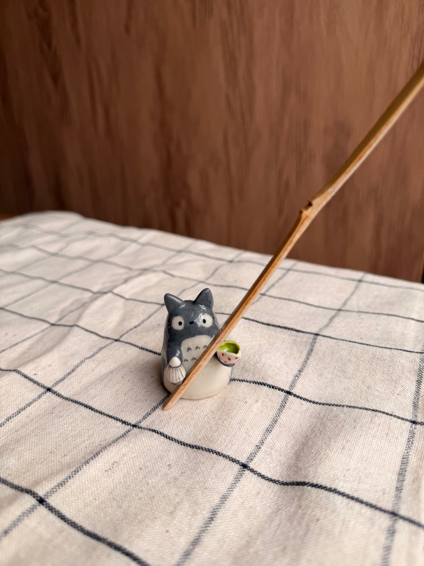 Totoro Chashaku holder