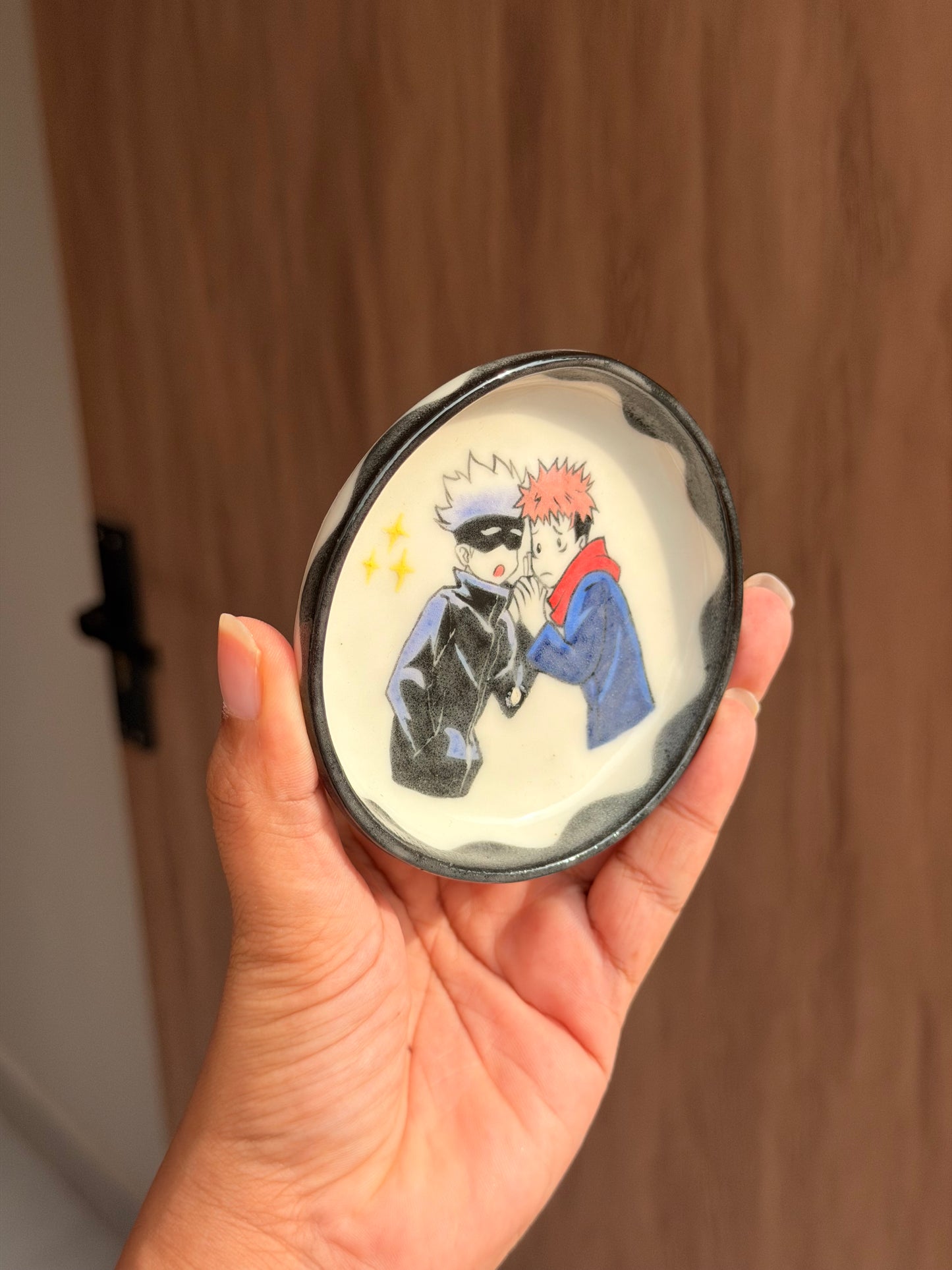 Gojo Itadori trinket plate( discounted)