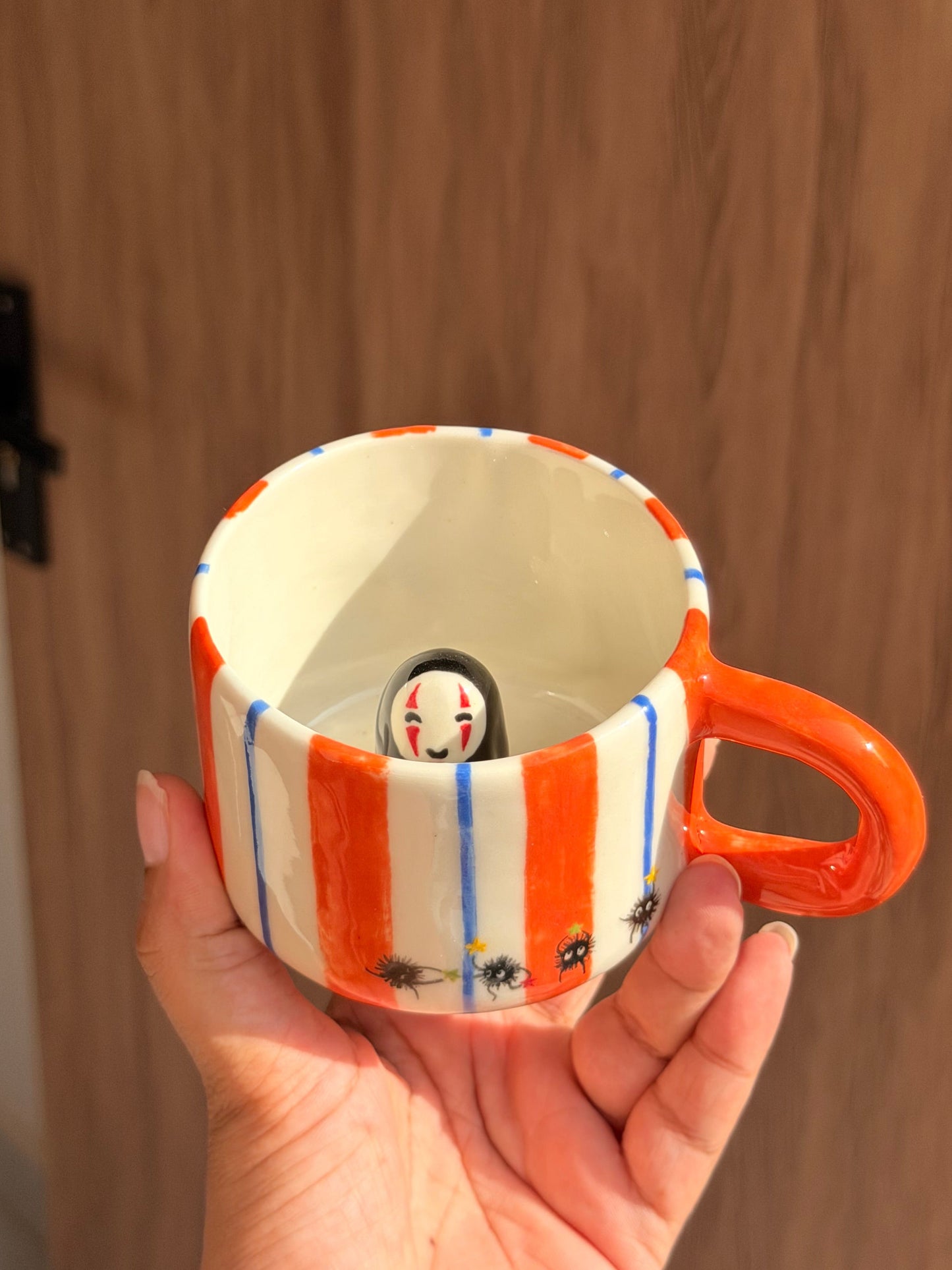 No face mug