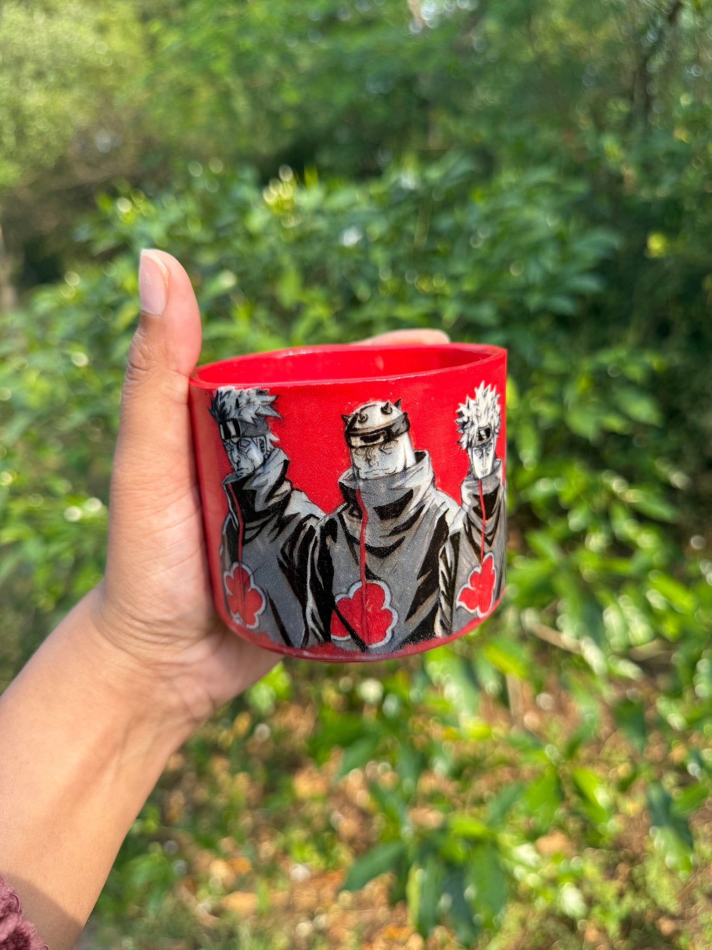 Akatsuki| no handle| mug holder