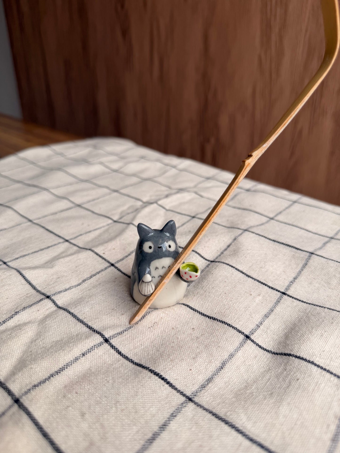 Totoro Chashaku holder