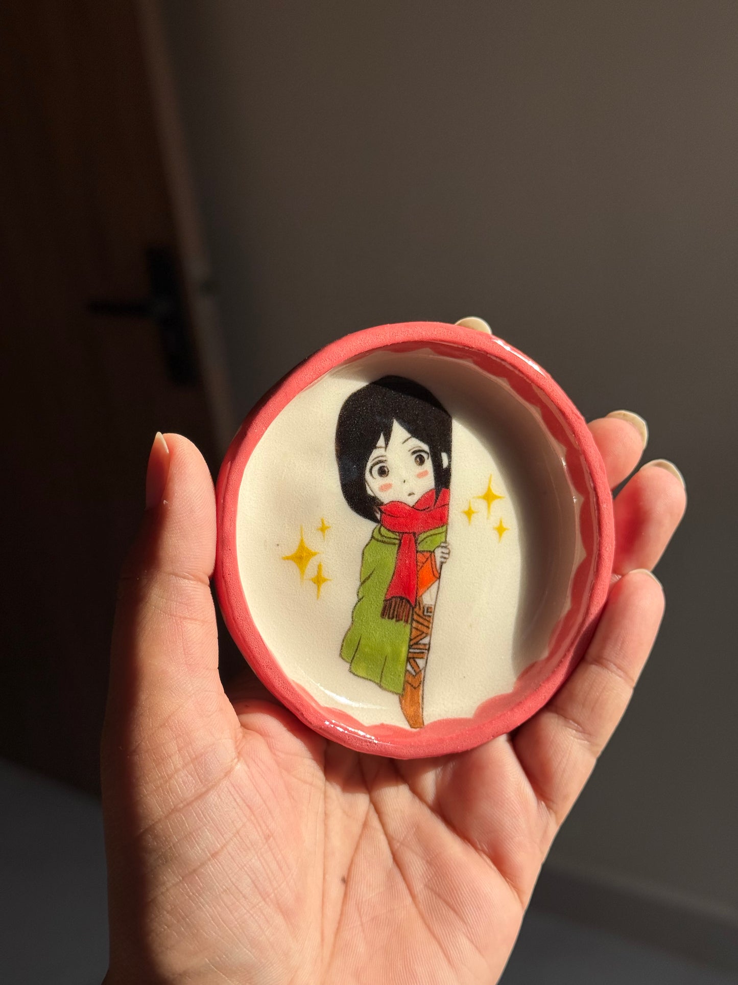 Aot Mikasa trinket tray